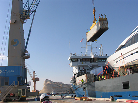 activity at the port of Duqm