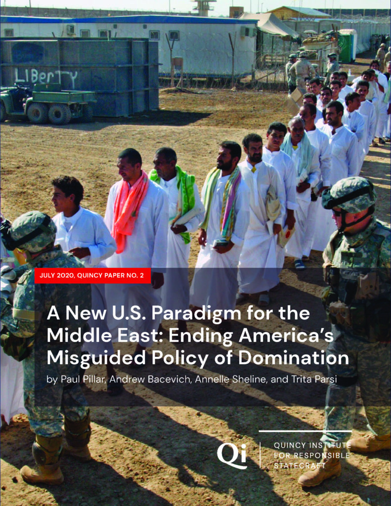 A New U.S. Paradigm for the Middle East: Ending America's Misguided Policy of Domination